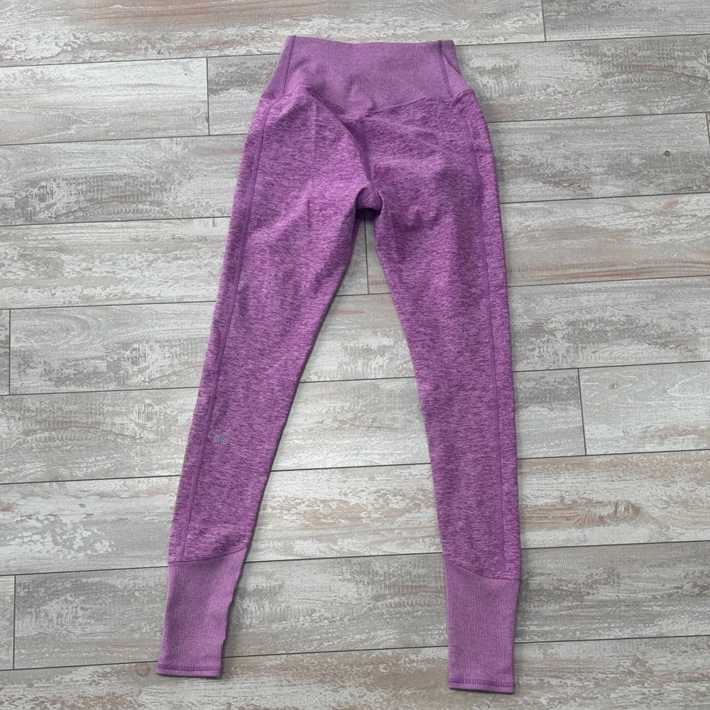 ALO high‎ waist lounge legging electric violet XS